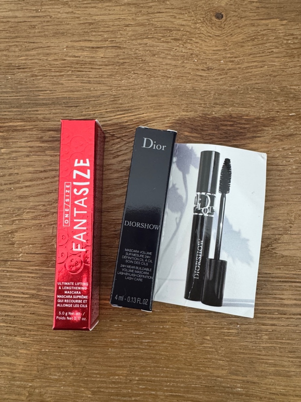 One/Size Fantasize & Dior Diorshow Mascara - Black bundle